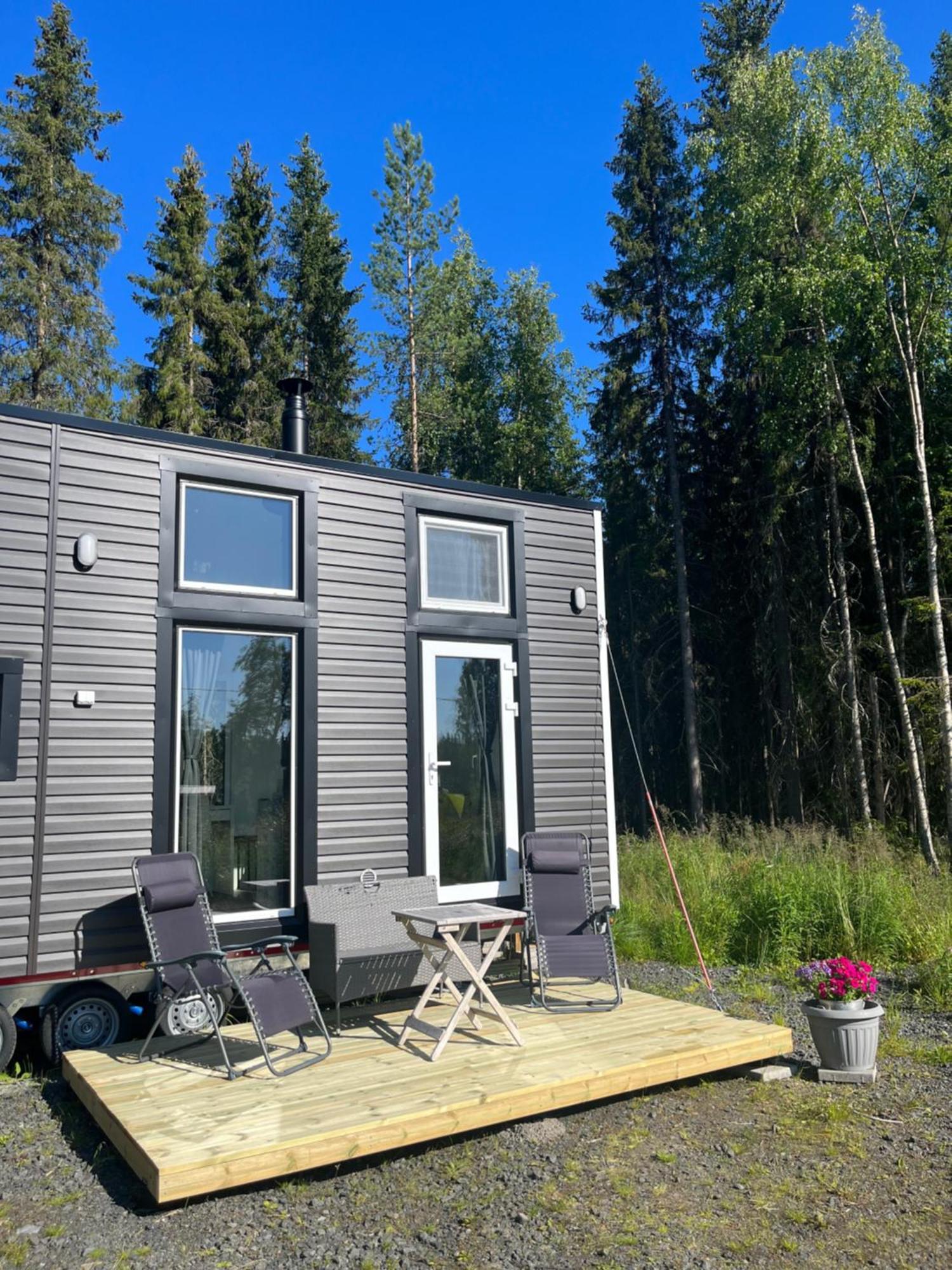 Вілла Luxus Tiny House Saagala Торніо Екстер'єр фото